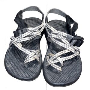 Chacos . Gray and tan sandals